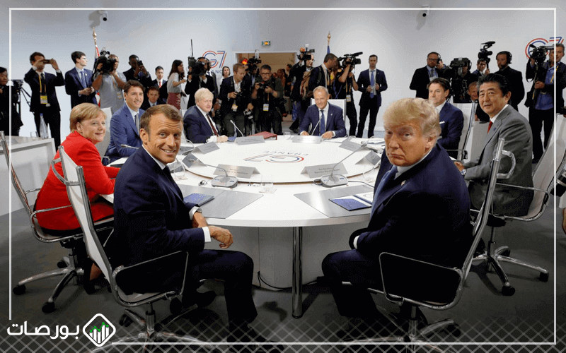 مجموعة الدول الصناعية السبع G7 ) اجتماع قادة مجموعة الدول الصناعية السبع
